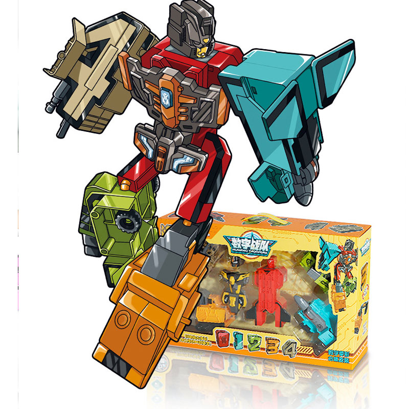 Robot số size đại - bộ lắp ráp robot số từ 0 đến 4 kích thước lớn