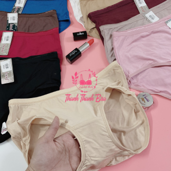 Quần lót nữ Cotton mềm mại, Chip nữ Thái Lan Sister Hood 5134, lưng cao vừa, nhiều size