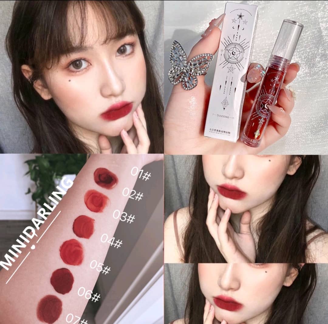 Son bóng dưỡng ẩm môi căng mọng oulesong lấp lánh sáng bóng