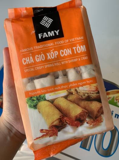 Chả giò FAMY con tôm - 500G