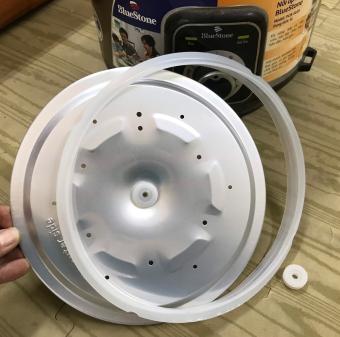 Bộ vung nhôm và Gioăng nồi áp suất điện Bluestone 24cm, 26cm cho nồi 5L - 8L