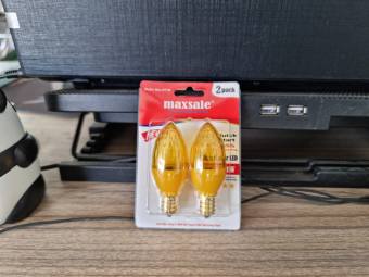 Combo 2 Bóng đèn gắn THẦN TÀI ÔNG ĐỊA, Bóng đèn ngủ, Bóng đèn đỏ, vàng, trắng SUPER POWER LED 1W Maxsale hàng Việt Nam Chất Lượng Cao