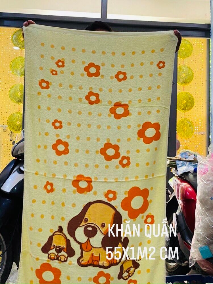Khăn tắm khăn quấn bé sơ sinh loại lớn nhiều họa tiết KT 50x100cm -60x120cm -80x140cm Khăn bông tắm