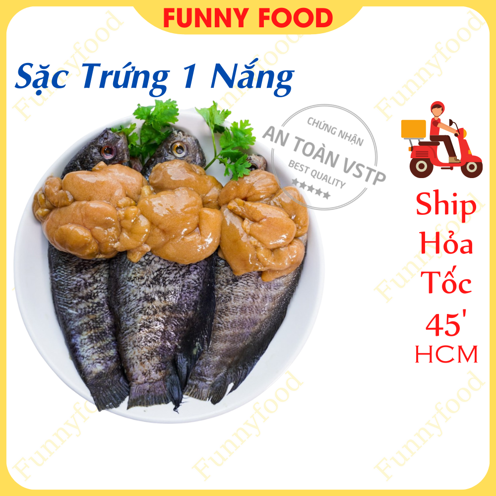 [ HOÀN TIỀN 10% ]Cá Sặc Trứng 1 Nắng – Trứng Cá Sặc Ngon Cà Mau – [Ship Hỏa Tốc HCM] – Funnyfood