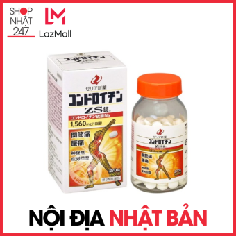 Viên uống hỗ trợ xương khớp ZS Chondroitin nhện 270 viên 1560mg nội địa Nhật Bản
