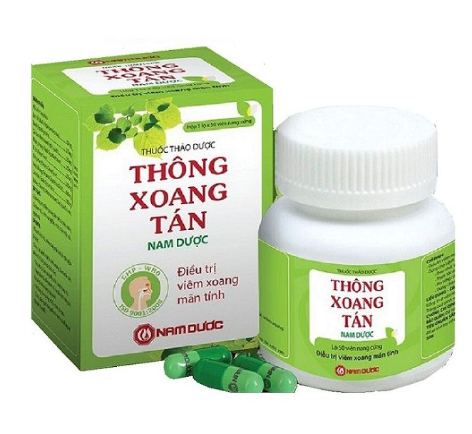 Thông xoang tán lọ 50 viên - hổ trợ giảm đau đầu - nghẹt mũi - chảy nước mũi - ngăn ngừa viêm xoang tái phát