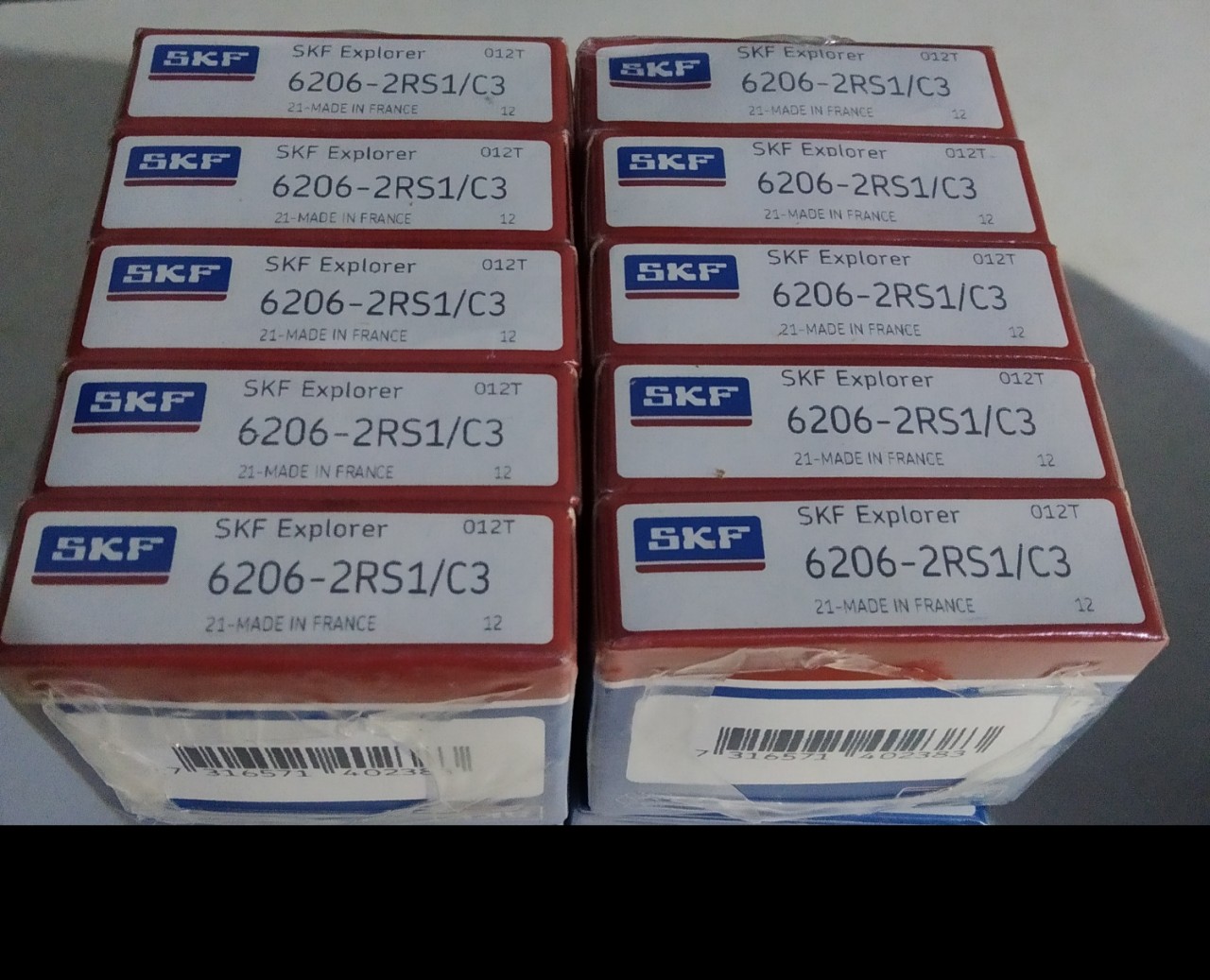 Vòng bi, bạc đạn 6206-2rs1/c3