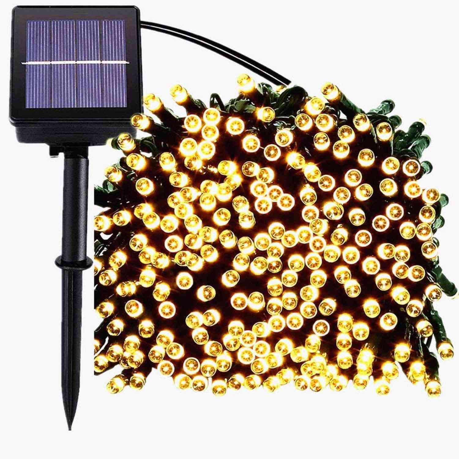 commercial solar string lights