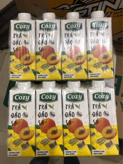 [ 1 Thùng 24 hộp ] Trà hoa quả cozy trái cây tắc Mật ong