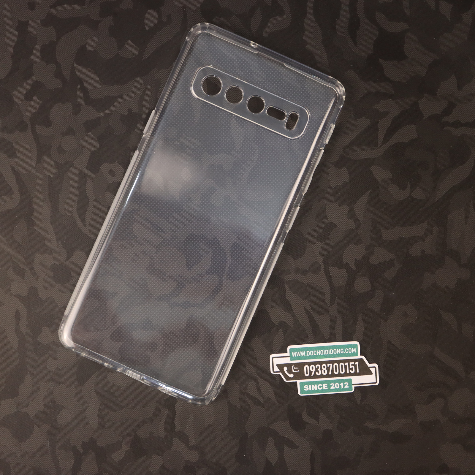 Ốp lưng dẻo trong suốt cho samsung s10 5g chống sốc bảo vệ camera