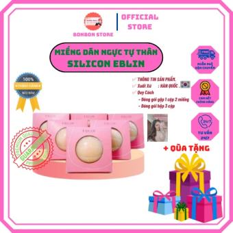 Miếng Dán Ngực Tự Thân Silicon EBLIN Dán Tự Dính Không Dùng Keo Siêu Bền Đẹp Màu Da Thật [ Chính - Hãng ] - Lavencos