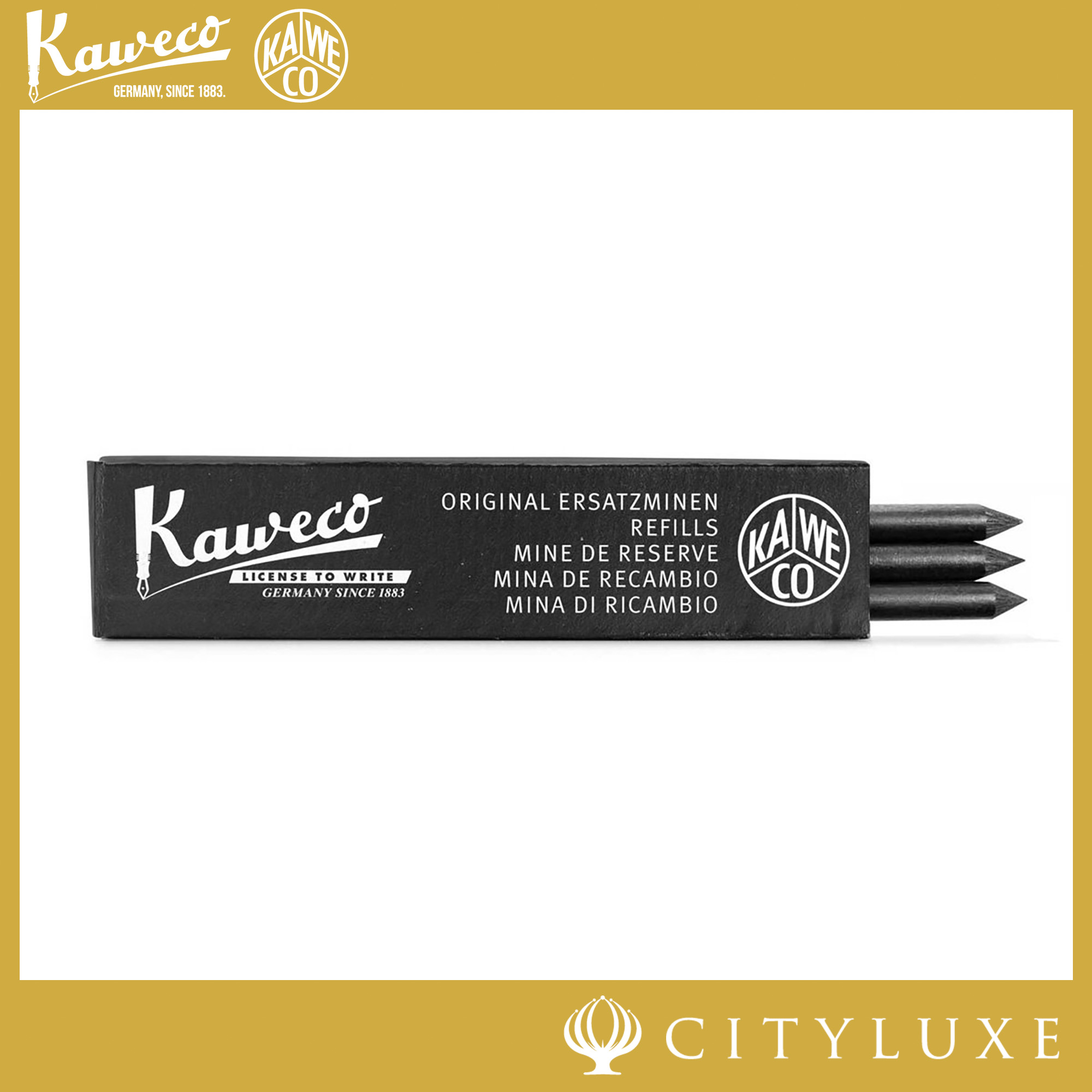 Kaweco Brass Sport Fountain Pen - Extra Fine / Fine / Medium