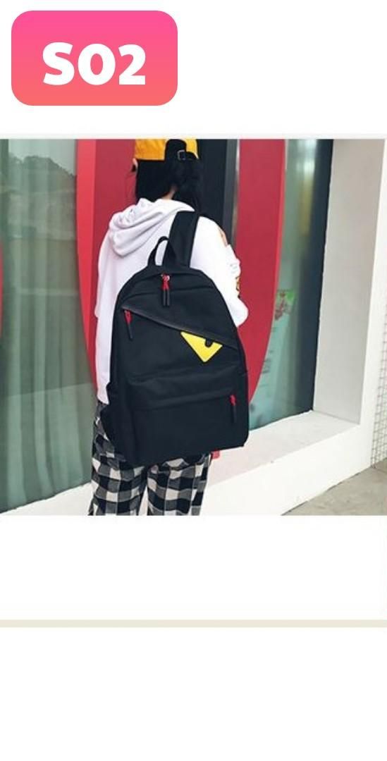 Balo fendi 1 mắt vàng cực ngầu s02