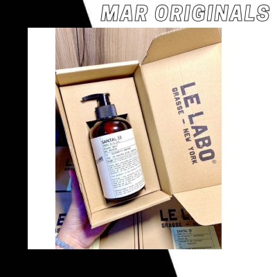 Sữa tắm nước hoa LELABO SANTAL 33 unisex chai 300ml full box siêu sang chảnh, có bán kèm combo nước hoa