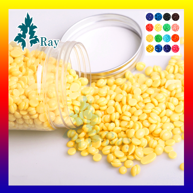 Sáp Wax lông nóng wax bean RAY hũ 200G - Wax tẩy lông nách, wax lông vùng kín, bikini, wax tẩy lông chân tay, wax râu, ria mép - Tặng kèm que gỗ quét sáp - Wax lông an lành, an toàn, hiệu quả