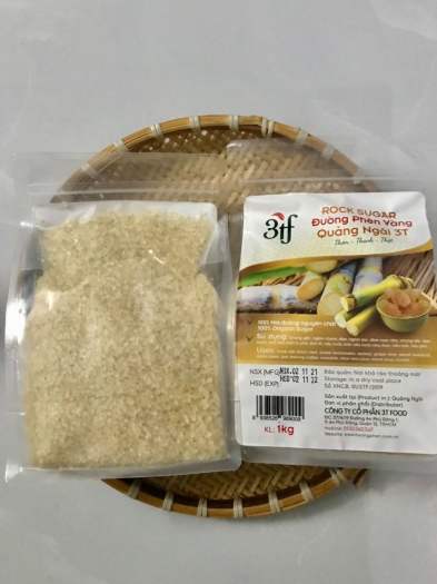 ĐƯỜNG PHÈN ORGANIC LOẠI HẠT NHỎ GÓI 1 KÝ