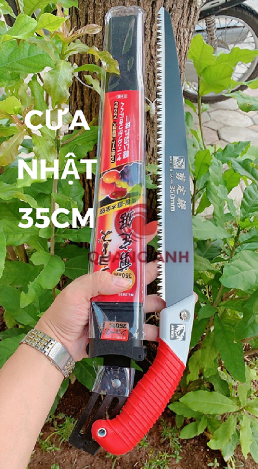 Cưa gỗ cầm tay nhật bản, cưa cây, cành siêu sắc bén - cưa dài 35cm