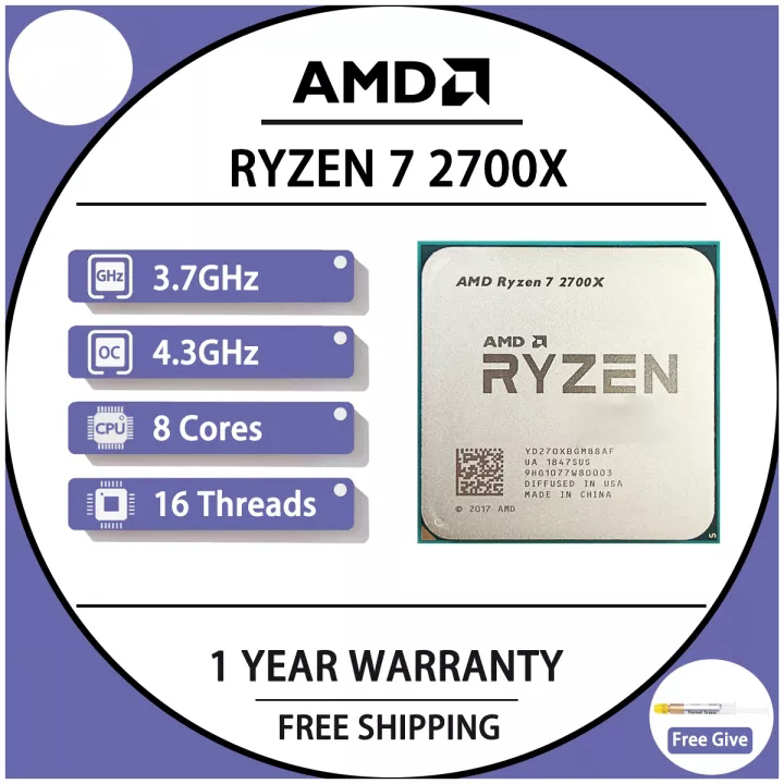 Ryzen 1700 Af AMD 100-100000071BOX Ryzen 3700X Octa Core Boost
