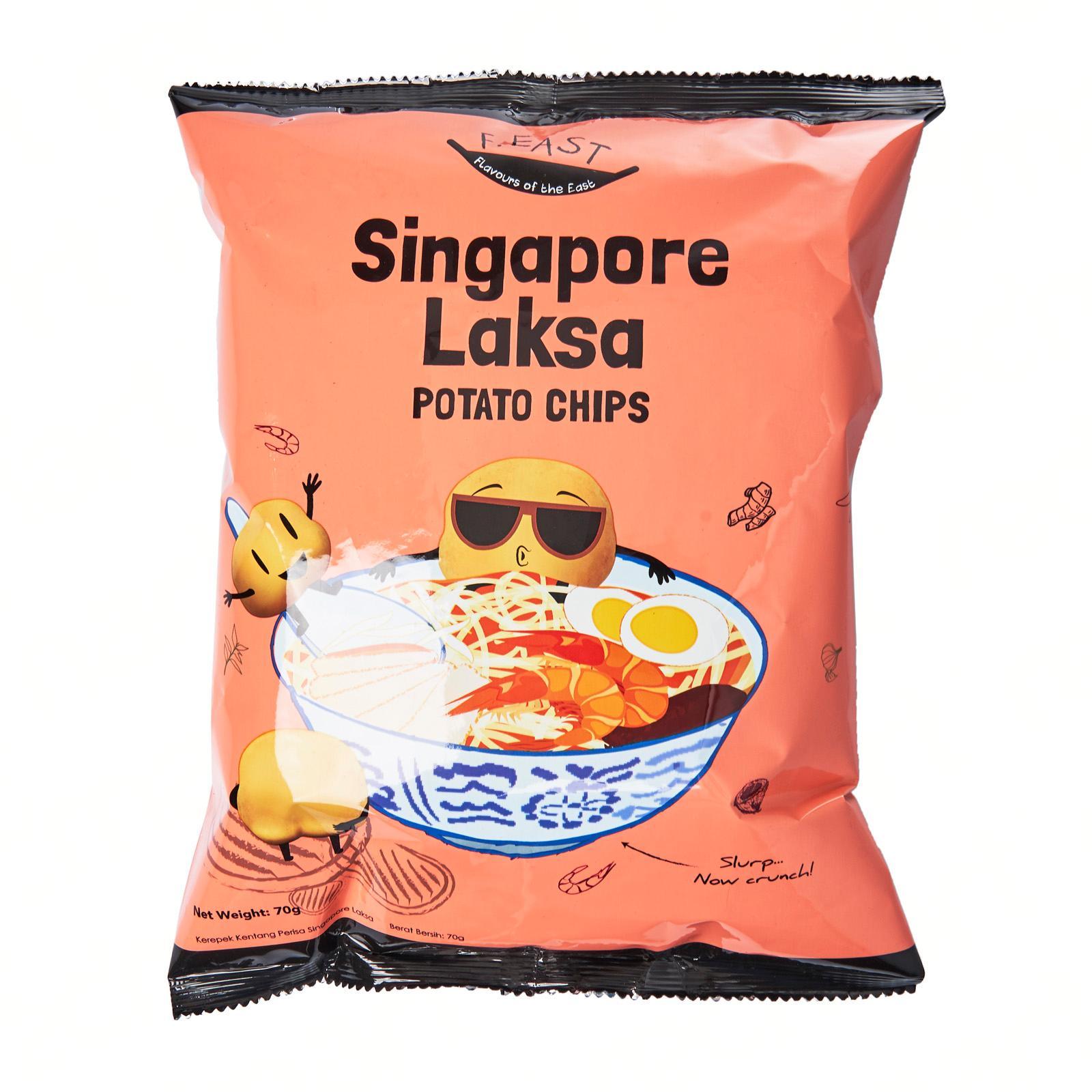F.EAST Singapore Laksa Potato Chips