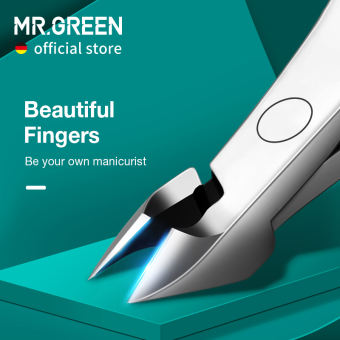 MR.GREEN Nail Cuticle Kềm Cắt Móng Tay Kẹp Nhíp Bằng Thép Không Gỉ Tẩy Da Chết, Dụng Cụ Cắt Kéo