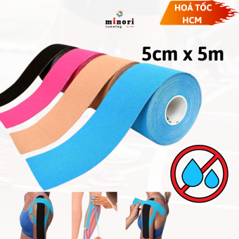 Băng Keo Dán Cơ Đàn Hồi Cắt Sẵn( Precut) Hỗ Trợ Cơ Bắp Ngăn ngừa Chấn Thương Kinesiology Tape Minori Store