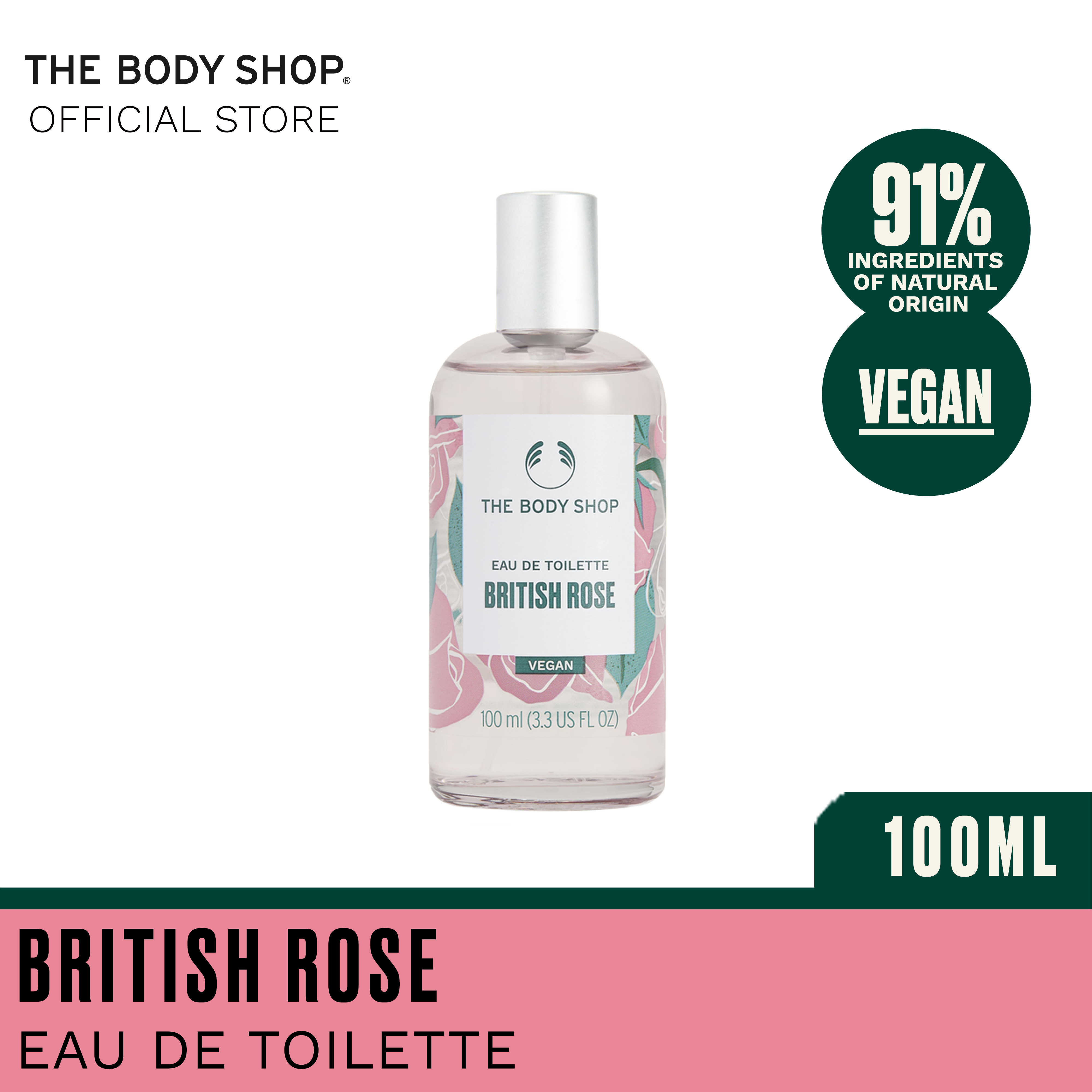 The Body Shop - British Rose Eau de Toilette Vegan (100ml)