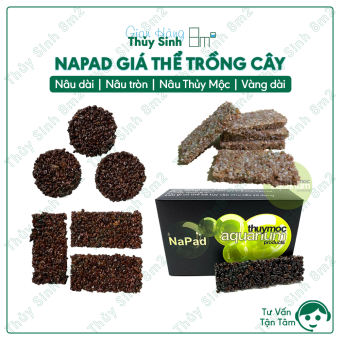 Napad Giá Thể Ươm Trồng Rêu, Cây Thủy Sinh - Thanh Dài, Tròn - 8m2