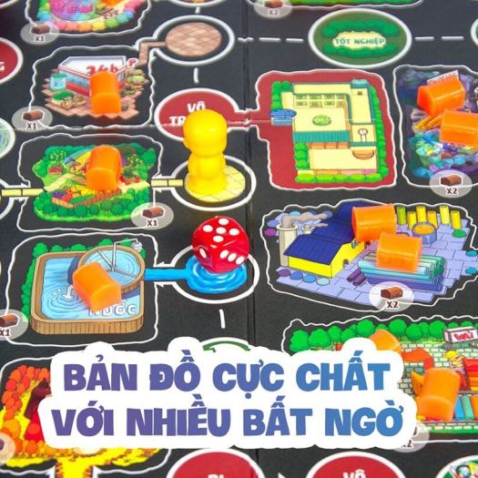 ✹❆ Bộ trò chơi Cuộc Đua Sao Chổi (CHÍNH HÃNG) Dòng Board Game Lớp Học Mật Ngữ 12 Cung Hoàng Đạo Đồ Chơi Trẻ Em MecoMart