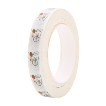 Băng Keo Giấy Trang Trí Washi Tape - Bicycle