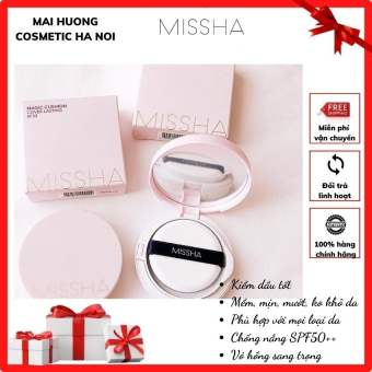 Phấn nước Missha M Magic Cushion SPF 50+ PA+++ Màu hồng đủ tone 21+23