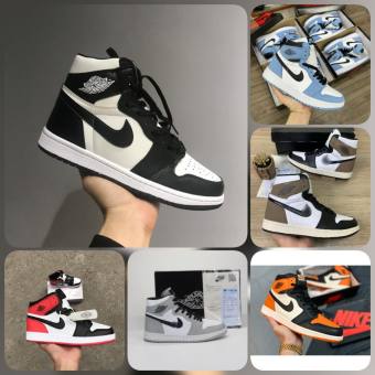 Giày thể thao Jordan cao cổ ⚡️Tổng Kho⚡️ Giày Jordan cổ cao, Giày JD1 cổ cao full size nam nữ tặng box bill
