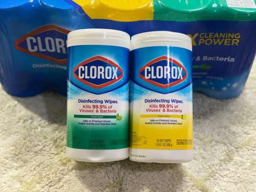 Khăn lau diệt khuẩn Clorox 85 tờ - USA