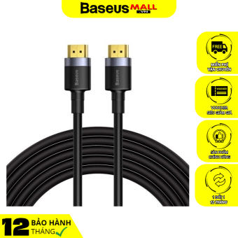 Cáp HDMI 2.0 siêu bền Baseus Cafule HDMI Cable ( 4K-60Hz/18Gbps, HDMI Male To Male, HDMI Cable, Oxidation and Rust Resistant)