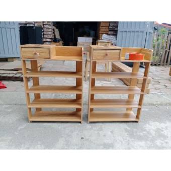 KỆ ĐỂ GIÀY GỖ 5 TẦNG 80x60x25cm
