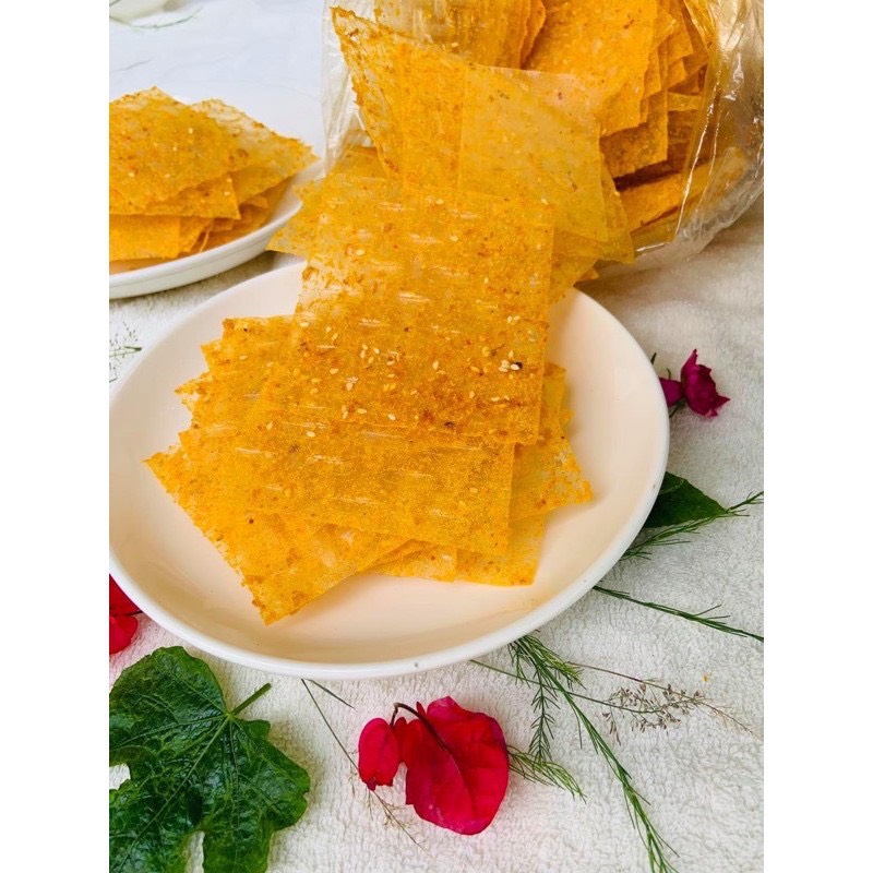 Bánh tráng vuông trộn Phô mai 500Gr