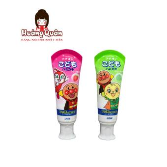 Kem đánh răng trẻ em Lion 40g Nhật bản- Hoàng Quân hàng nội địa Nhật Bản