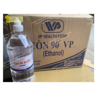 CỒN 90 ĐỘ VP CHAI 1000ml