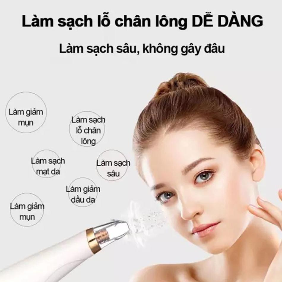 Máy hút mụn black head beauty tester cầm tay cao cấp