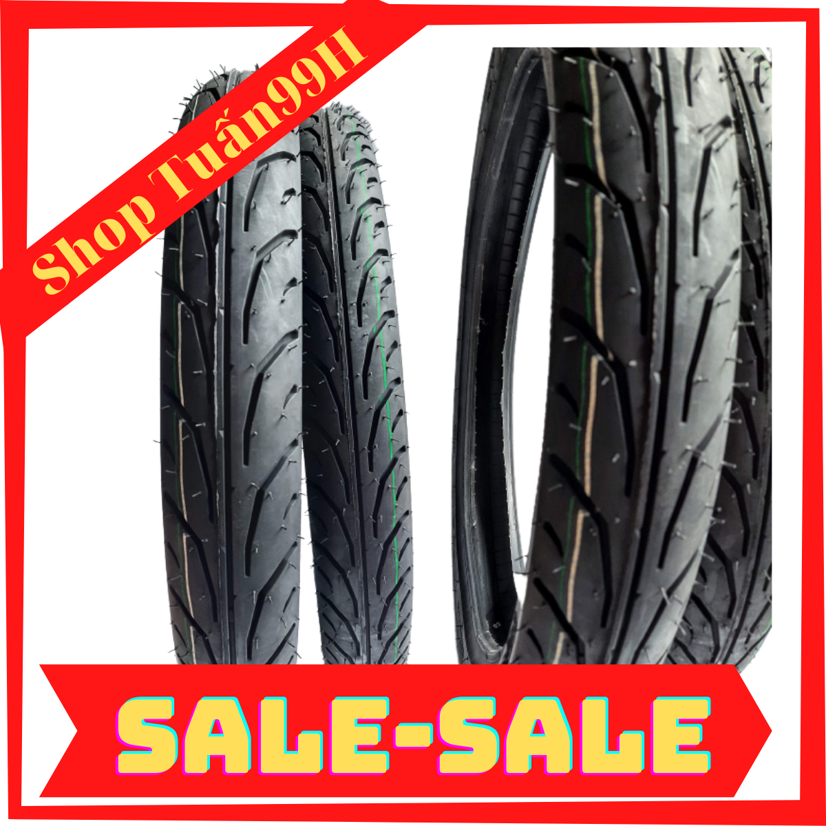 Vỏ chính hãng CAMEL Thailand loai dùng ruôt size 50/100-17, 60/80-17, 70/80-17, 80/80-17