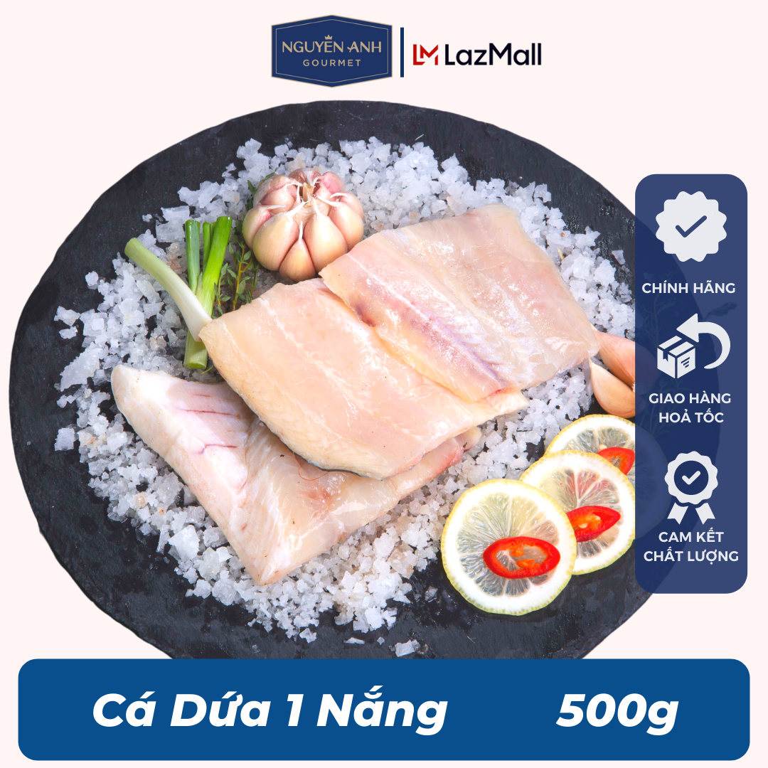 Khô cá dứa 1 nắng 1KG Nguyên Anh là cá khô thượng hạng đặc sản Phú Quốc thay thế khô cá chỉ vàng, khô cá lóc, cá khô các loại không chất bảo quản Hải Sản Nguyên Anh.
