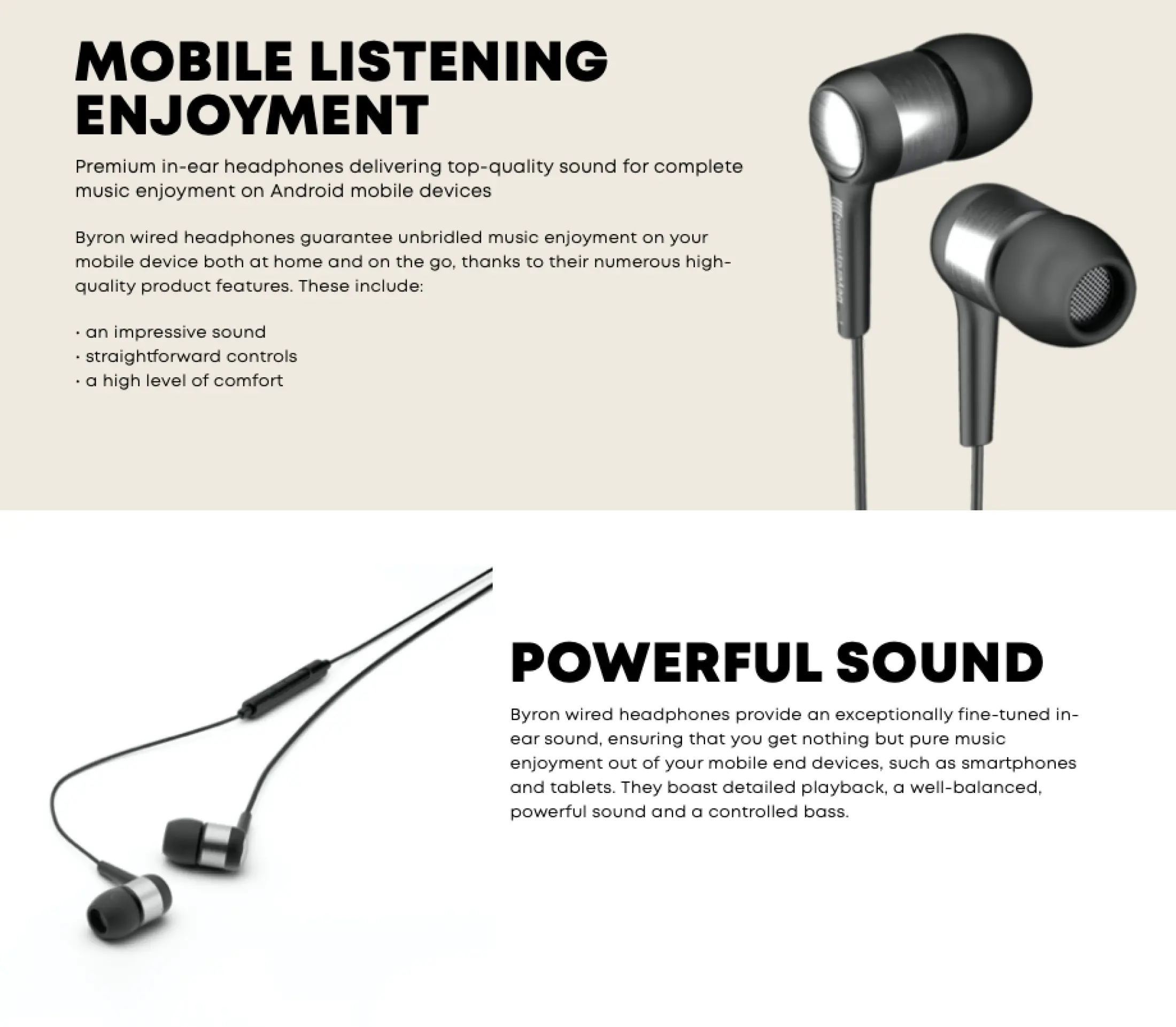 byron earphones