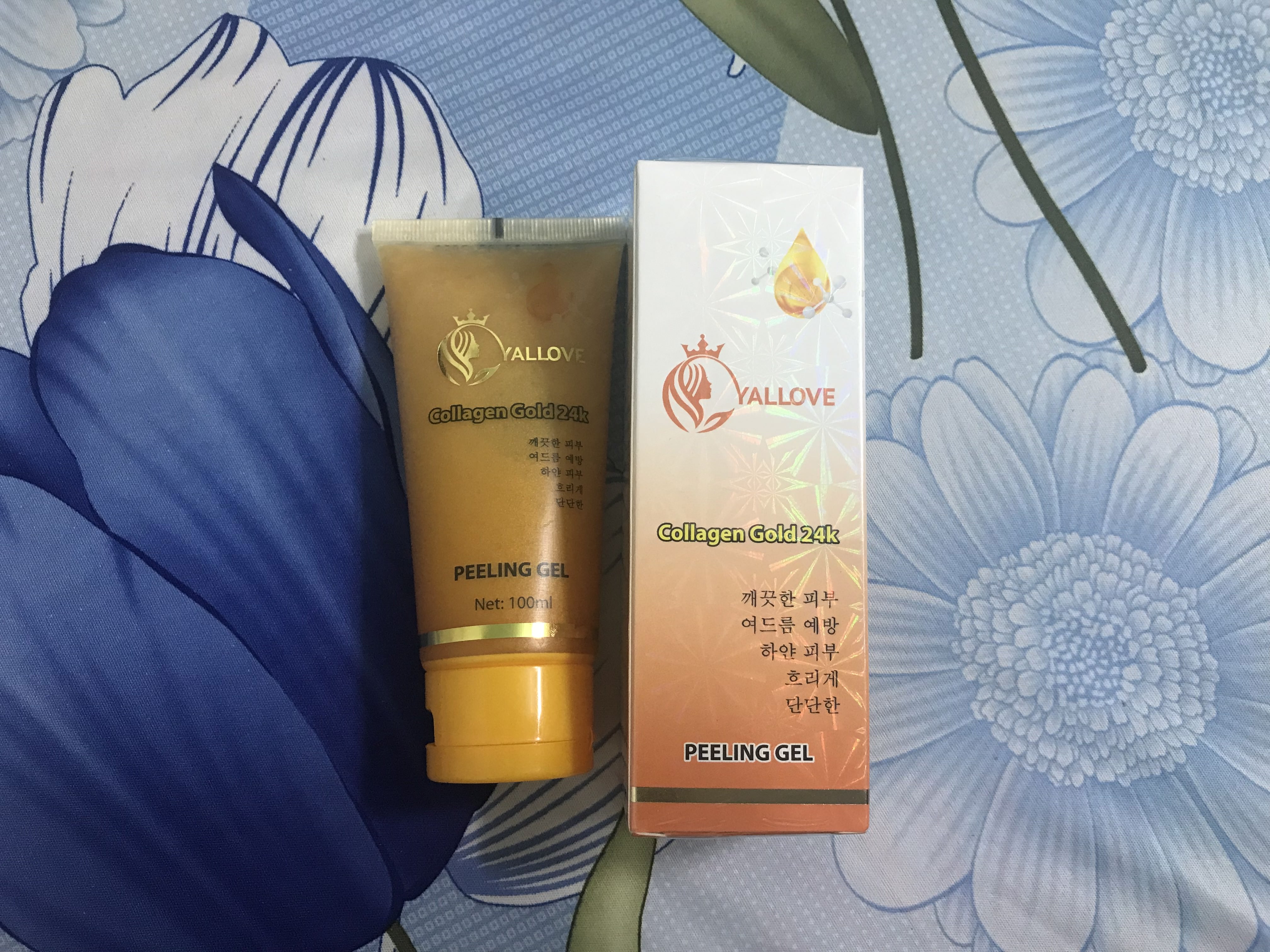 Gel Tẩy Tế Bào Chết Collagen Gold 24k Oyallove