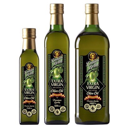 Dầu oliu nguyên chất latino bella extra virgin olive oil 250ml, 500ml, 1000ml