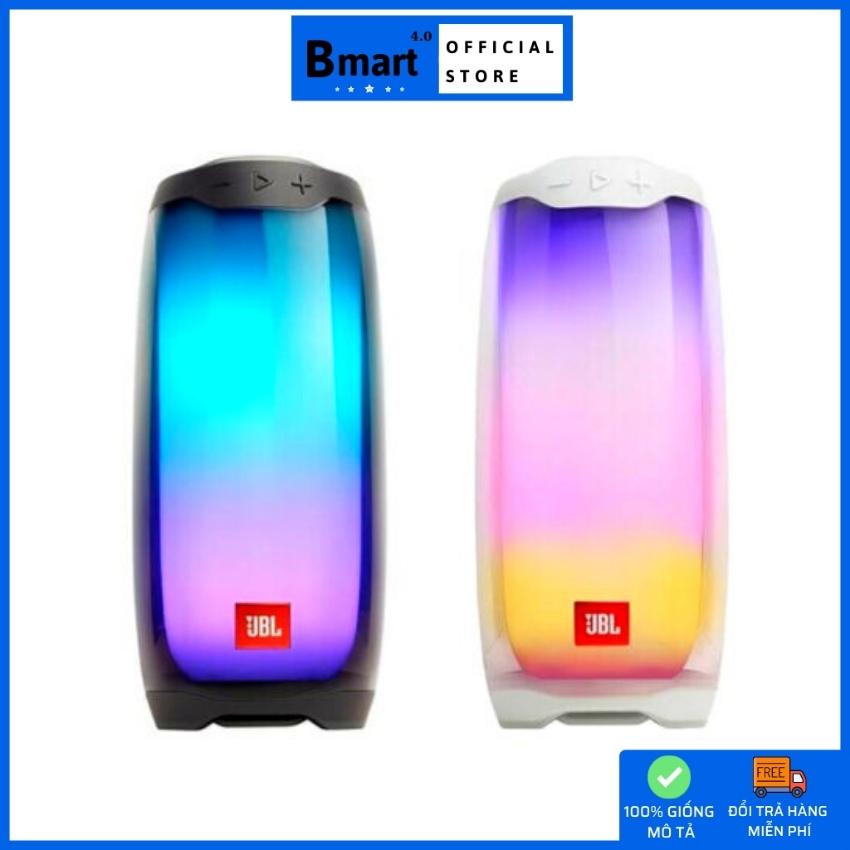 Loa Bluetooth Mini Pulse 4 Có Đèn Led Cảm Biến Theo Nhạc Âm Thanh Cực Hay Đầy Đủ Kết Nối Bluetooth AUX USB TF Card Bảo Hành 12 Tháng - Bmart4.0