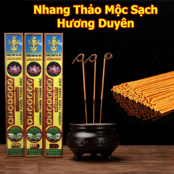 Nhang Sạch Thảo Mộc Hương Duyên ,  Hương Thảo Mộc ít khói Và không hóa chất