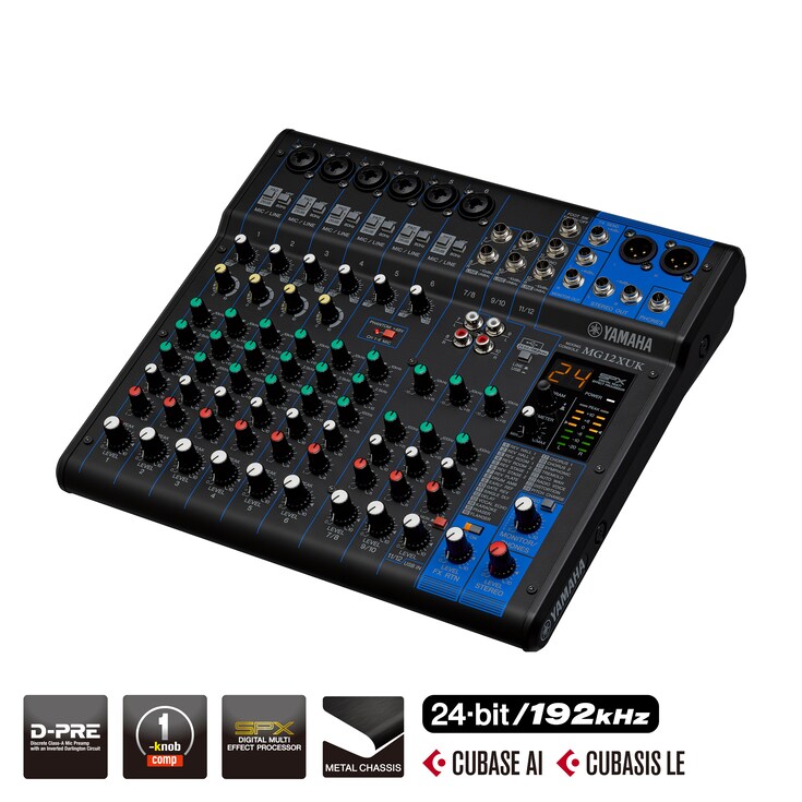 Yamaha MG10XU 10-channel Stereo Mixer witth effects | Lazada Singapore