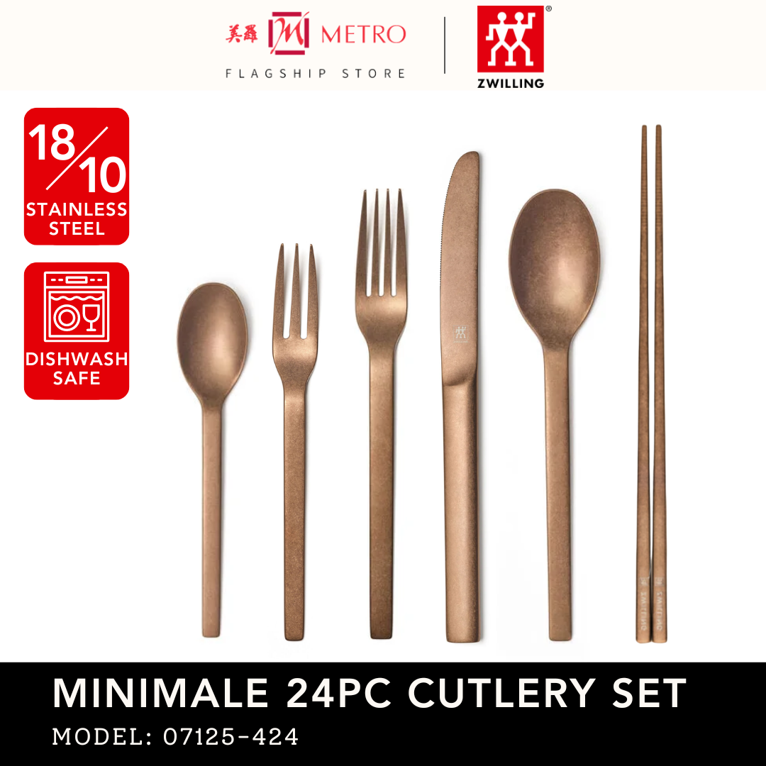 Zwilling Cutlery: High-Quality Stainless Steel 24-Piece & 30-Piece