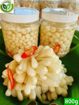 Củ Kiệu Huế Ngâm Chua Ngọt Loại Thượng Hạng Siêu Ngon - Chay Mặn Dùng Được- Giá Cực Rẻ Hũ 800g, Giòn Thơm, Chuẩn Vị, Đảm Bảo Vệ Sinh, Củ Kiệu Dưa Món, Củ Kiệu Muối, Tôm Khô Củ Kiệu Ăn Bánh Chưng
