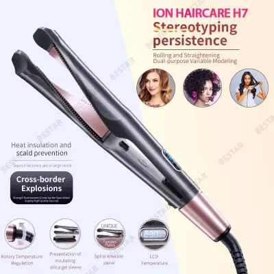 [SG Seller]Hair Dryer ION HAIRCARE H3/H5/H6/H7, Negative Ioniser, 4-in-1 Hair Comb/Straightener/Curler and Dryer/Local Warranty (4)