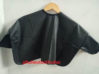 Áo choàng vải PVC dùng để ngăn dung dịch nhuộm - duỗi tóc - uốn rơi xuống áo khách hàng - phulieutocthuduc